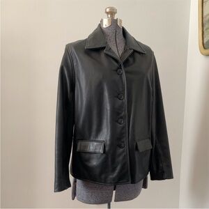 Vintage Club Monaco Leather Jacket